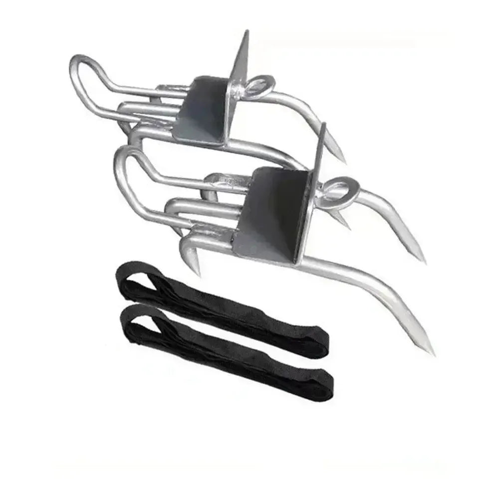 Tree Climbing Spikes Five-Claw Anti-Slip Foot Prick All-Purpose Enhanced Steel Hunting Shoes Picking Observation Fruit Tool