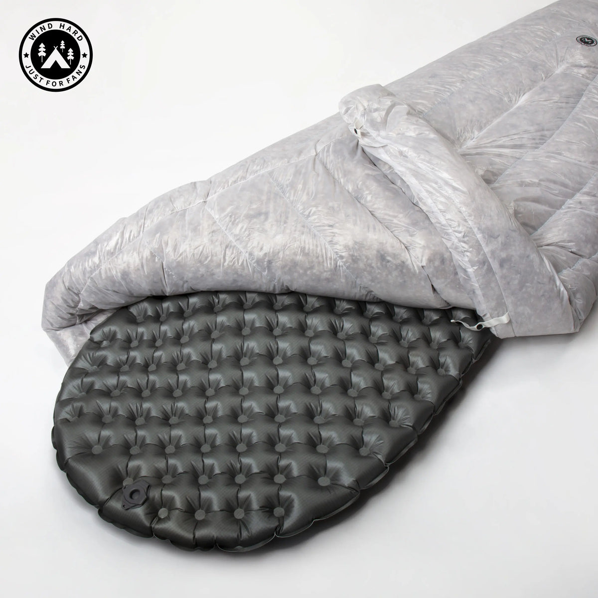 AEGISMAX Wind Hard Tiny 2 Degree 800FP Wearable Goose Down Sleeping Bag Ultralight Camping Hiking Sleeping Bag Quilt