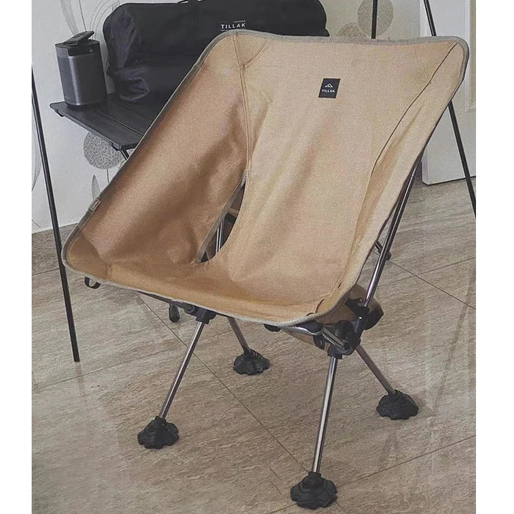 1/4pcs Camping Chair Frog Flippers Adjustable Angle Outdoor Chair Leg Guard Sleeve Wear-resistant Lightweight Chair Accessories