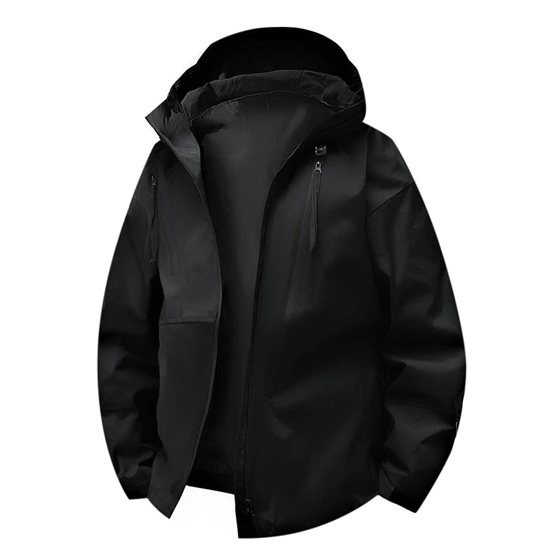 CHRLCK Men Women Waterproof Hiking Jackets Spring Autumn Windproof Windbreaker Unisex Camping Climbing Trekking Outdoor Jacket