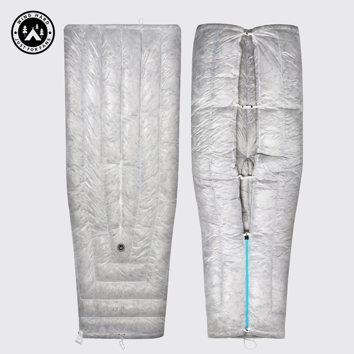 AEGISMAX Wind Hard Tiny 2 Degree 800FP Wearable Goose Down Sleeping Bag Ultralight Camping Hiking Sleeping Bag Quilt
