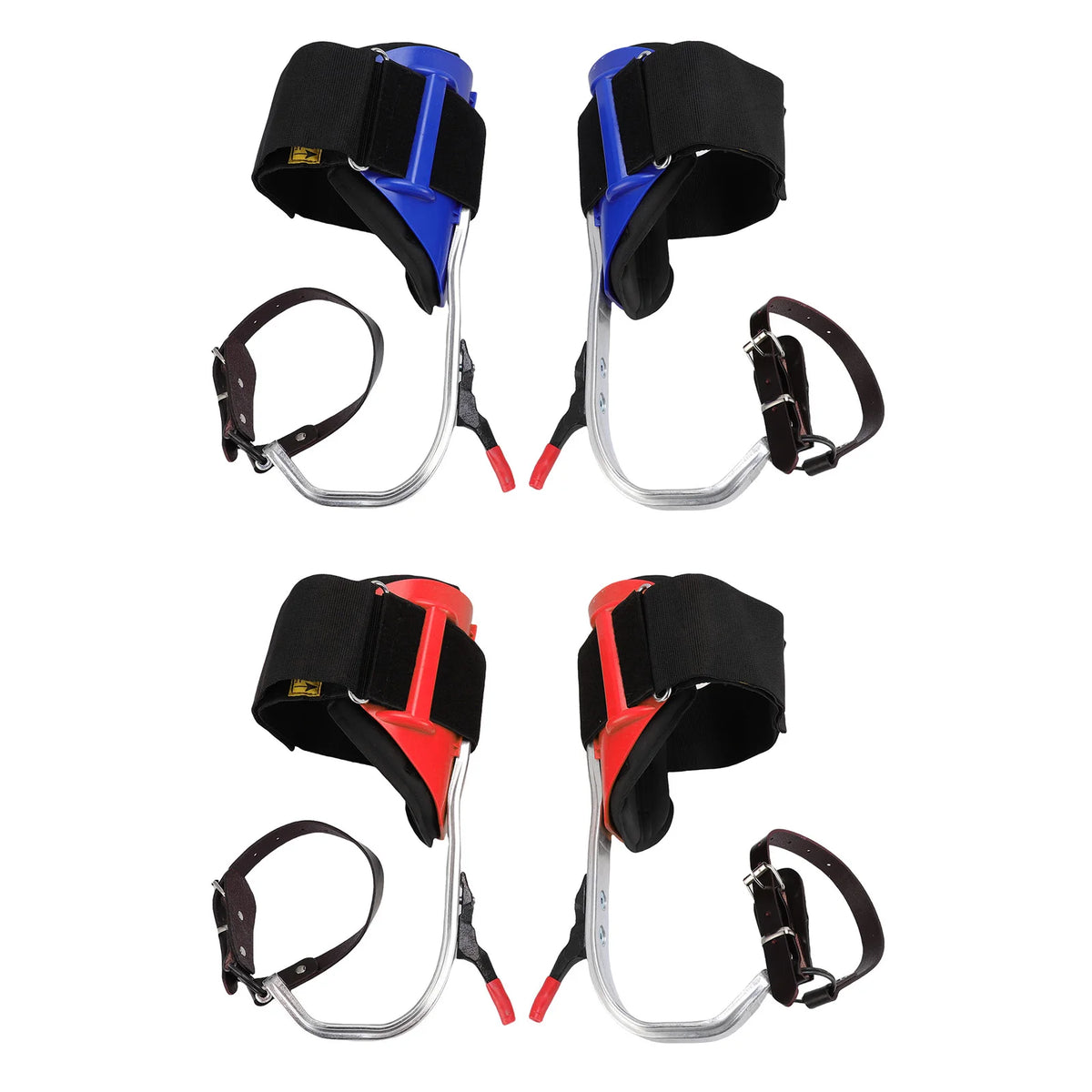 Tree Climbing Equipment Tree Climbing Spikes Aluminum Alloy Anti Slip Pedal Easy Disassembly Multifunctional for Fruit Picking