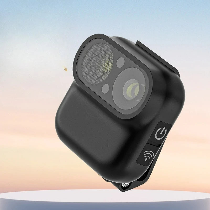 High-brightness Headlamp, Camera-Style, Waterproof, Rechargeable, Long Battery Life, Outdoor Head-Mounted Fishing Sensor Light