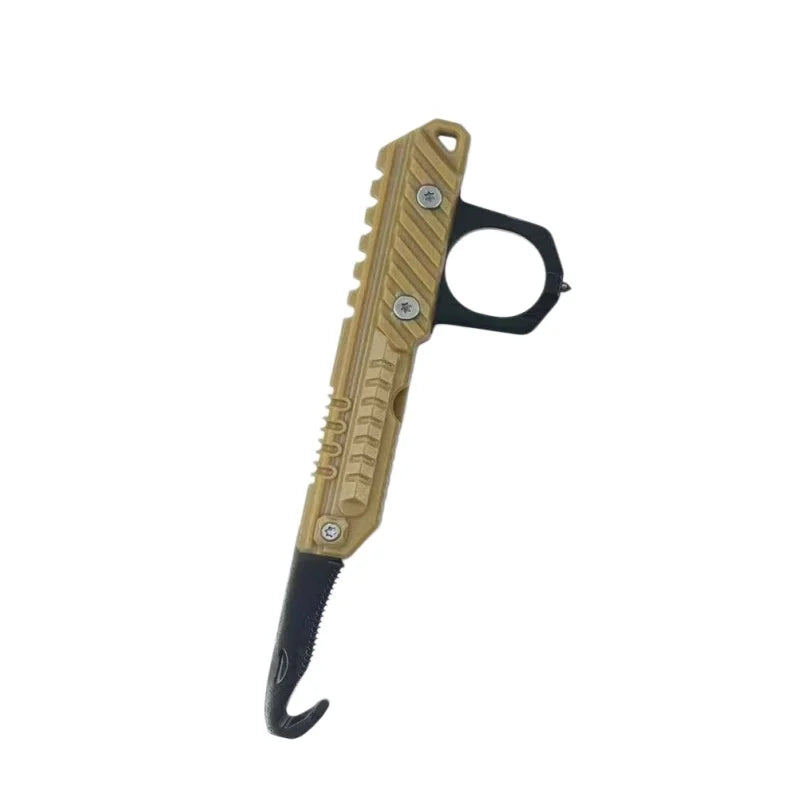 Portable Folding Outdoor Multi Tool Car Window Glass Hammer Rope Cutter EDC Pocket Tool Camping Hiking Gear Small Compact Handy