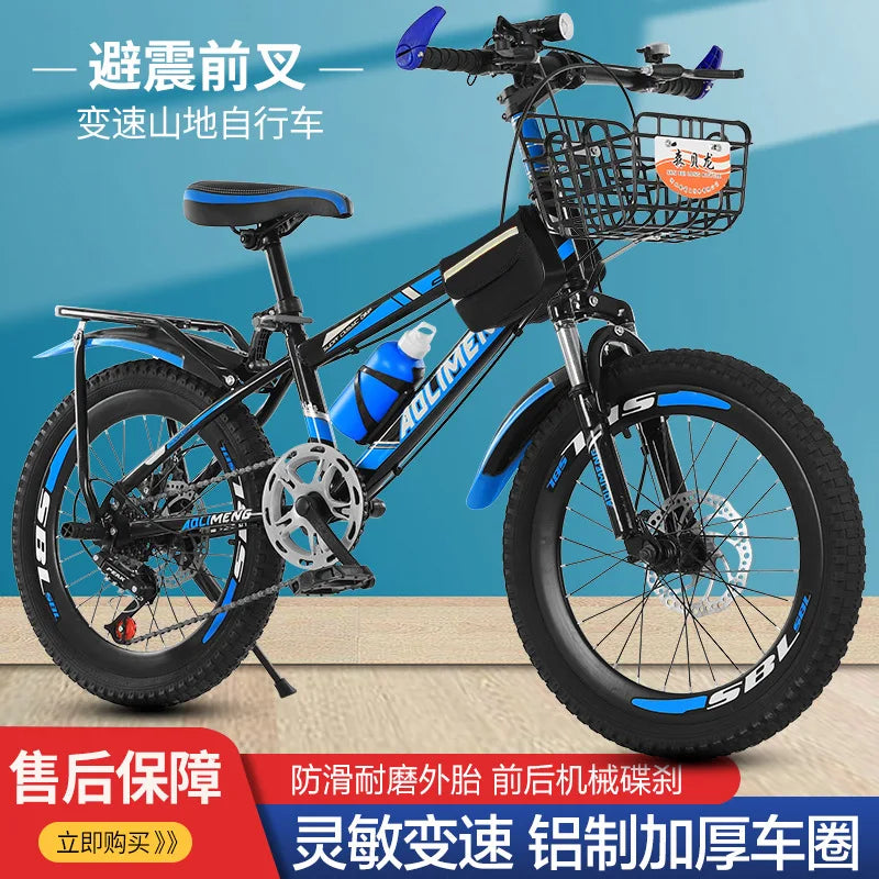 New High Quality Adult & Kids Mountain Bike for Men Women Students 20/22/24/26 inch Multi-speed & Single Speed Disc Brake