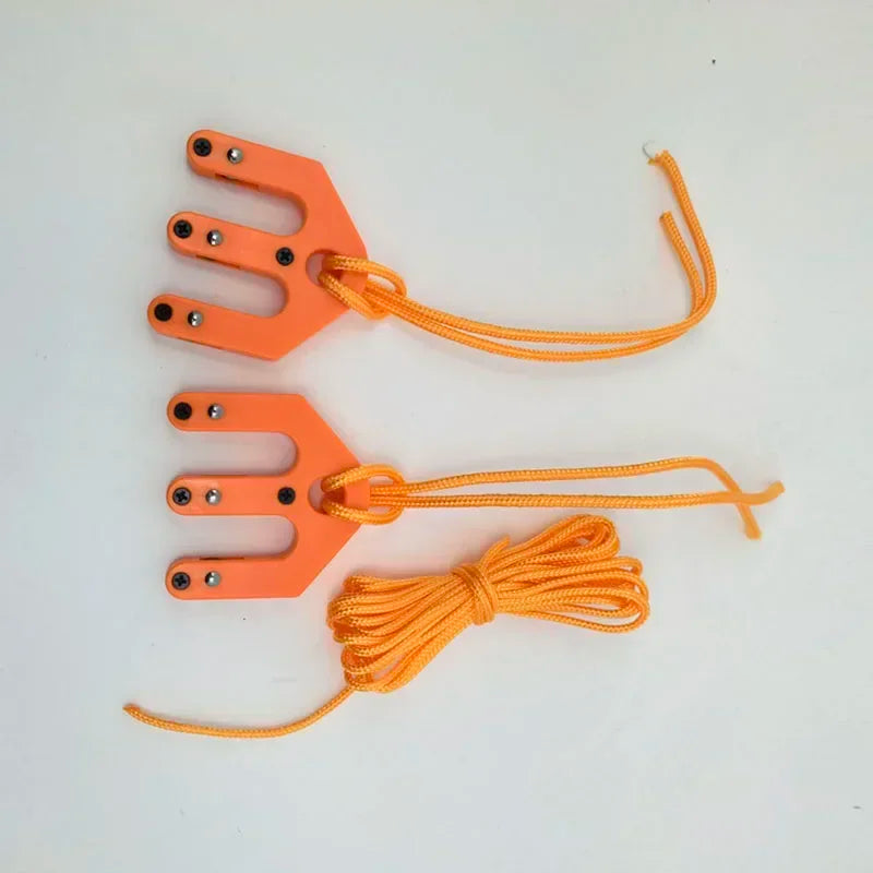 Pulleys Hoist with Strap Weatherproof Portable Block and Tackle Pulleys System for Hunting Pulling Field Dressing Camping Hiking