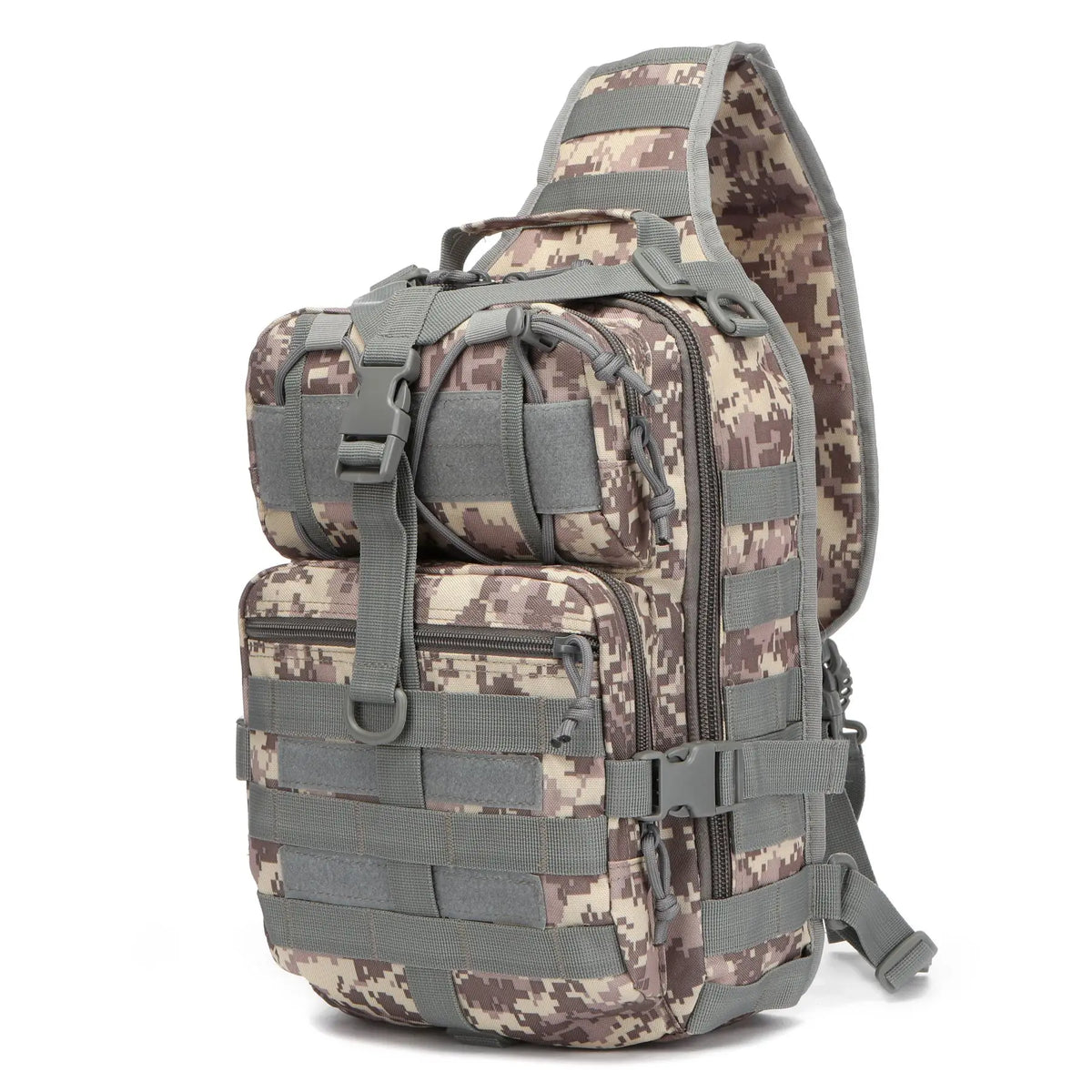 Tactical Assault Pack Sling Backpack Waterproof EDC Rucksack Bag for Outdoor Hiking Camping Hunting Trekking Travelling