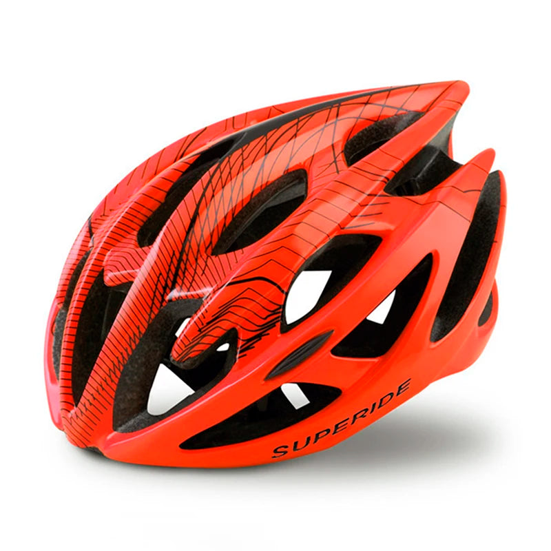 SUPERIDE Men Women MTB Bicycle Helmet Integrally-molded Riding Cycling Helmet Sports Ultralight Road Bike Mountain Bike Helmet