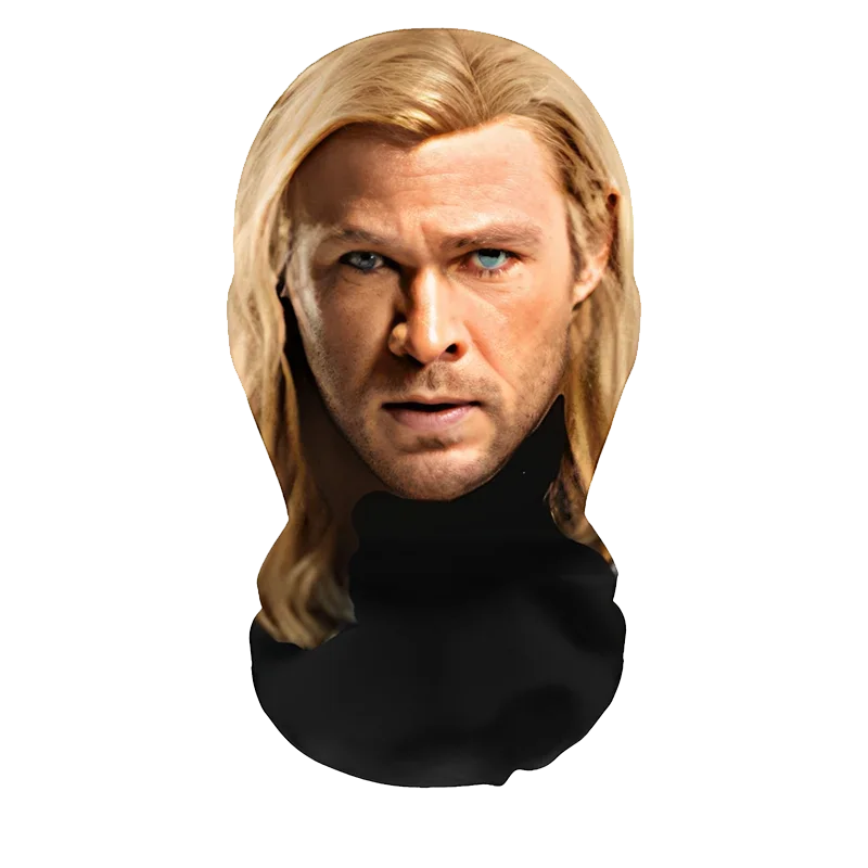 New Creative Headpiece Halloween Carnival Funny Headgear Cosplay Costume Comical Wig Mask Prank Props Party Decoration