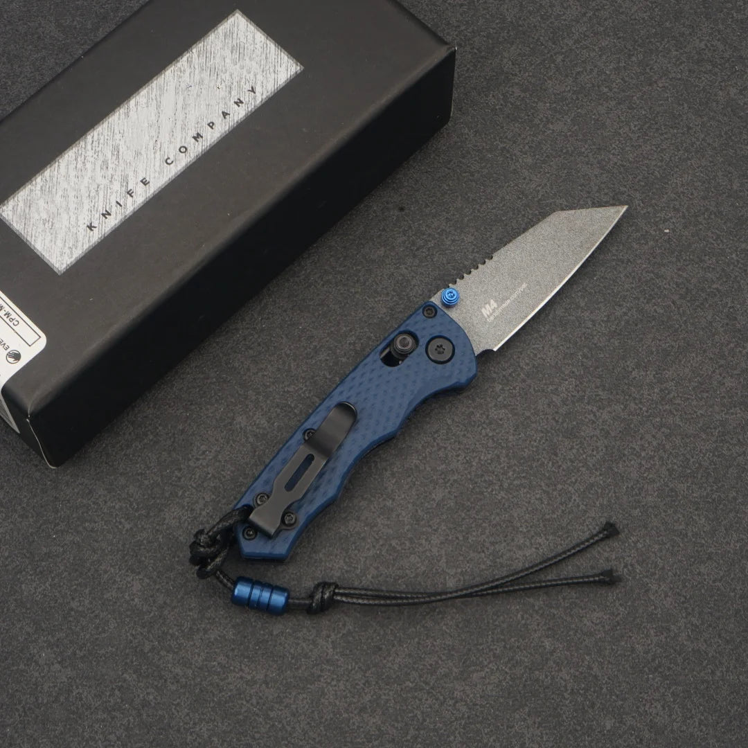 FULL IMMUNITY 290 Custom OEM M390 Spear Point Blades Camping Tactical Pocket Knives Nylon Glass Fibre Handle Industrial DIY