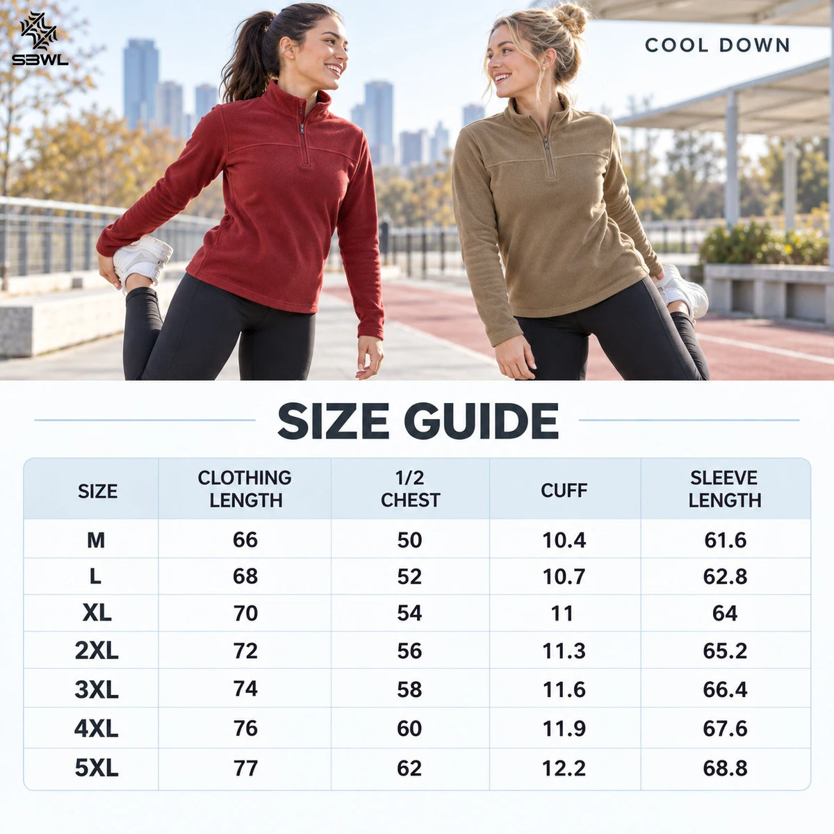 SBWL 2026 Woman's new autumn/winter Outdoor sports warm long-sleeved T-shirt Fashion casual sports high-quality jacket Tops