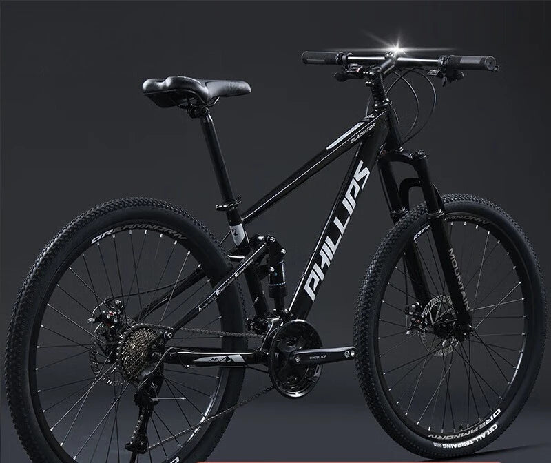Mountain Bike Mens Adult Dual Suspension Disc Brake Gear Off Road AM Racing Bicycle Mountain Bike Road Bike Travel Bicycle