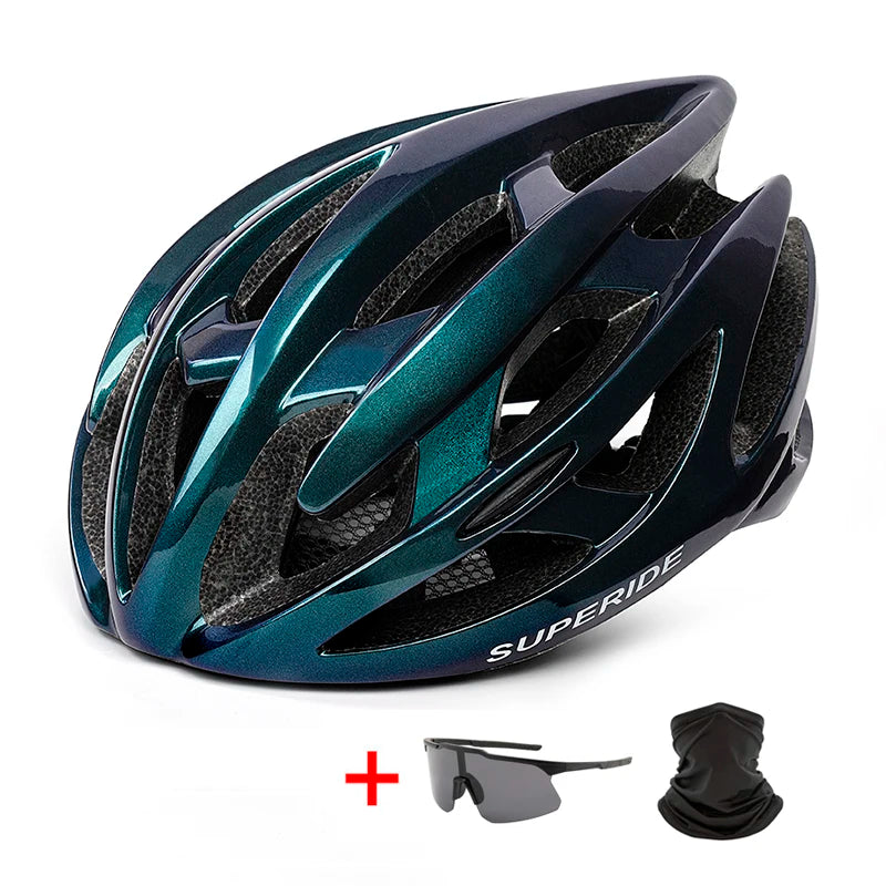 SUPERIDE Men Women MTB Bicycle Helmet Integrally-molded Riding Cycling Helmet Sports Ultralight Road Bike Mountain Bike Helmet
