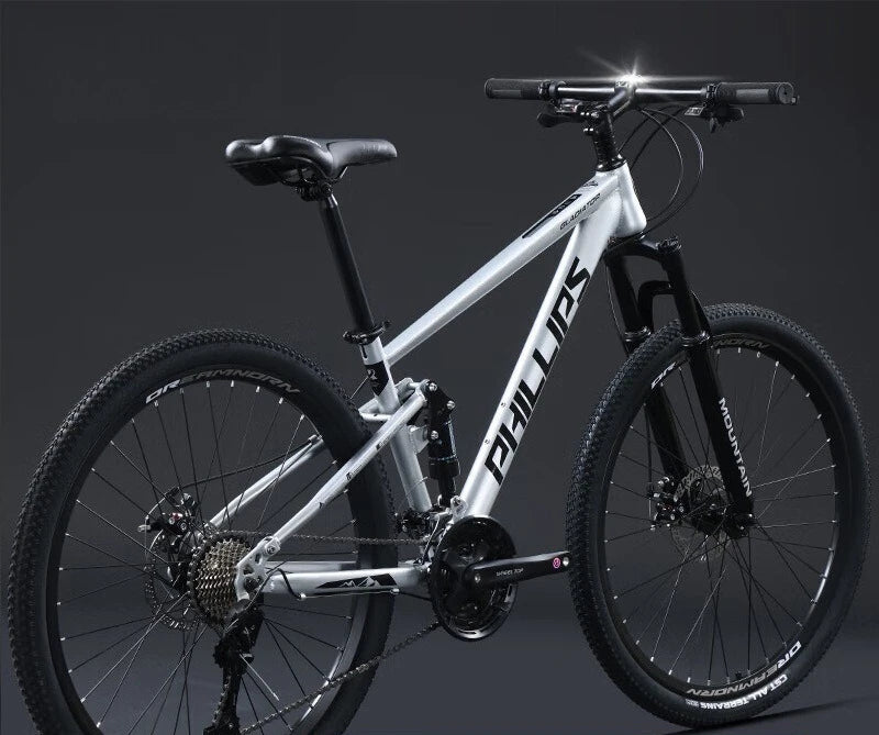 Mountain Bike Mens Adult Dual Suspension Disc Brake Gear Off Road AM Racing Bicycle Mountain Bike Road Bike Travel Bicycle