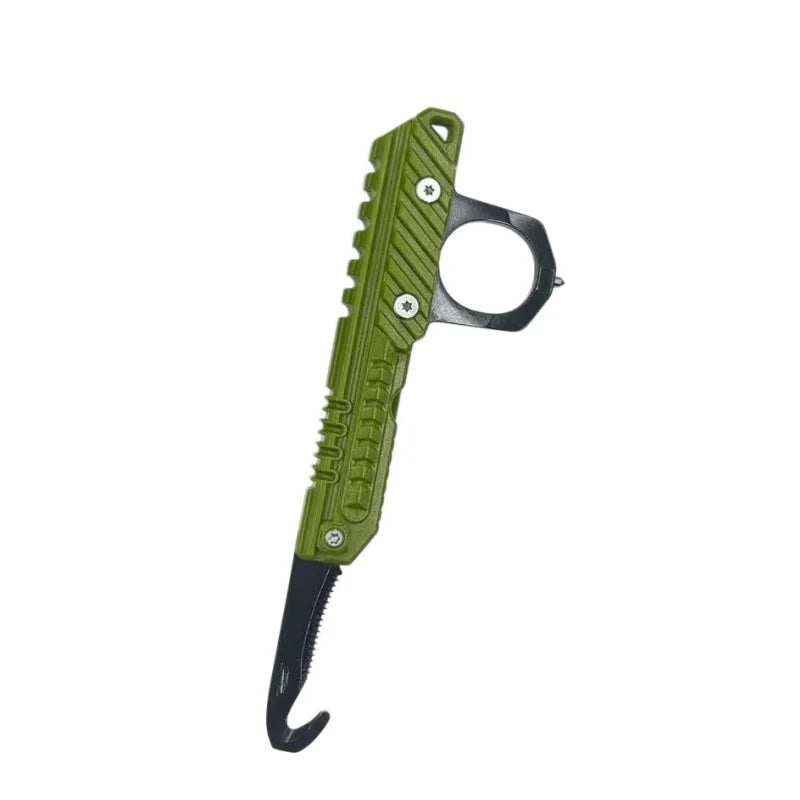 Portable Folding Outdoor Multi Tool Car Window Glass Hammer Rope Cutter EDC Pocket Tool Camping Hiking Gear Small Compact Handy