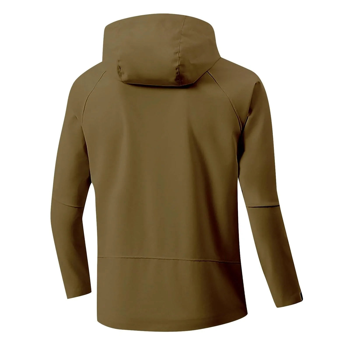 Women's Zipper Jacket Casual Solid Color Long Sleeved Hooded Outdoor Jacket Coat Windproof and Waterproof Mountaineering Jackets