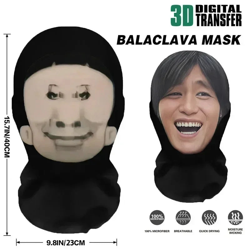New Creative Headpiece Halloween Carnival Funny Headgear Cosplay Costume Comical Wig Mask Prank Props Party Decoration