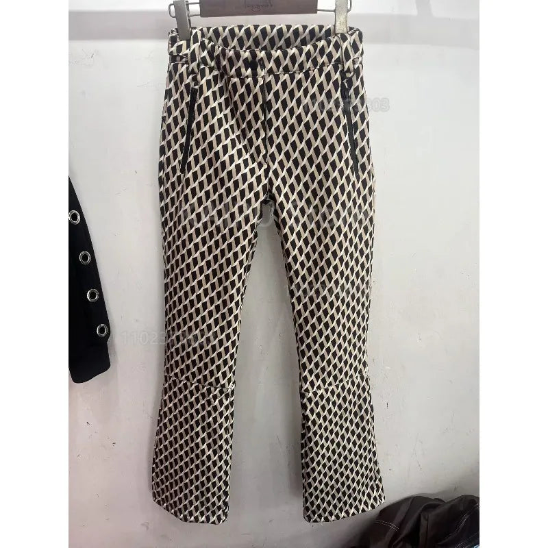Ski suit fashion waist down cotton jacket cotton pants ski jacket snow jacket women ski suit women