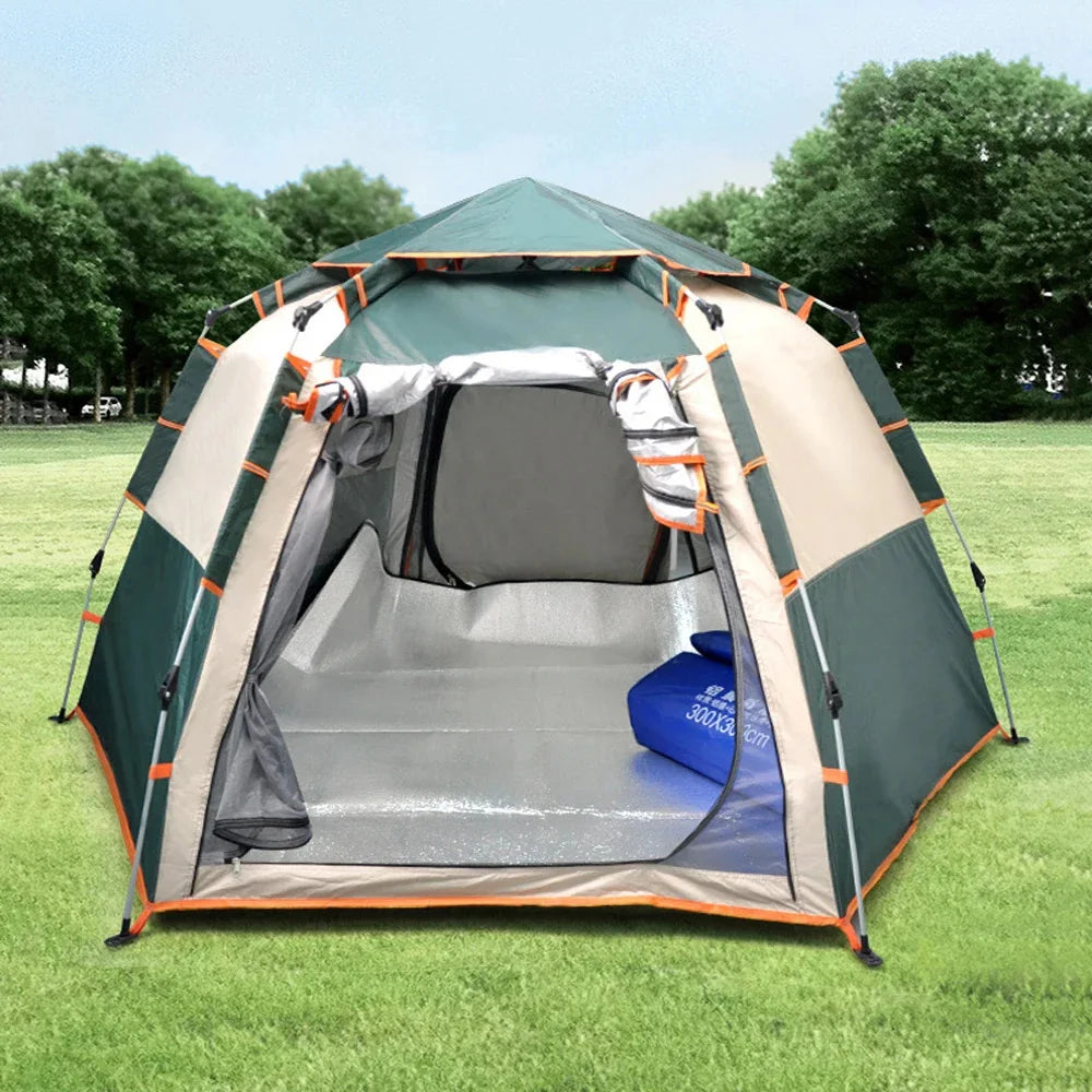 Aluminum Foil Picnic Mat, Outdoor Portable Tent Mat, Double-Sided Moisture-Proof Mat, Beach Picnic Party, Thermal Insulation Mat