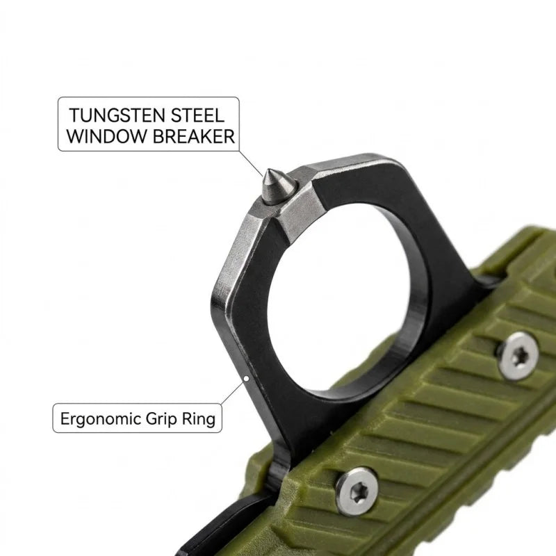 Portable Folding Outdoor Multi Tool Car Window Glass Hammer Rope Cutter EDC Pocket Tool Camping Hiking Gear Small Compact Handy