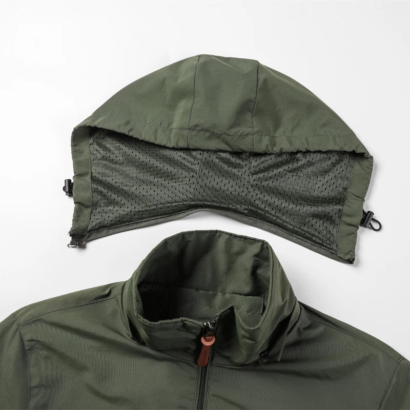 YJKVUR Autumn Winter New Men Sports Windproof Jacket Climbing Suit Cycling Jacket Outdoor Gear for Hiking And Mountain Climbing