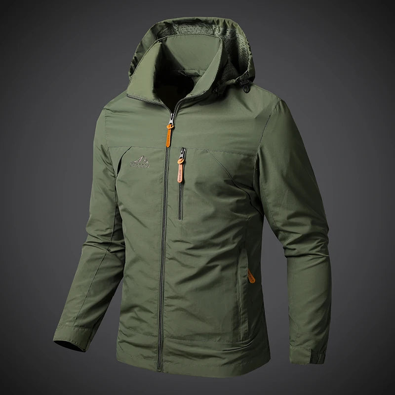 YJKVUR Autumn Winter New Men Sports Windproof Jacket Climbing Suit Cycling Jacket Outdoor Gear for Hiking And Mountain Climbing