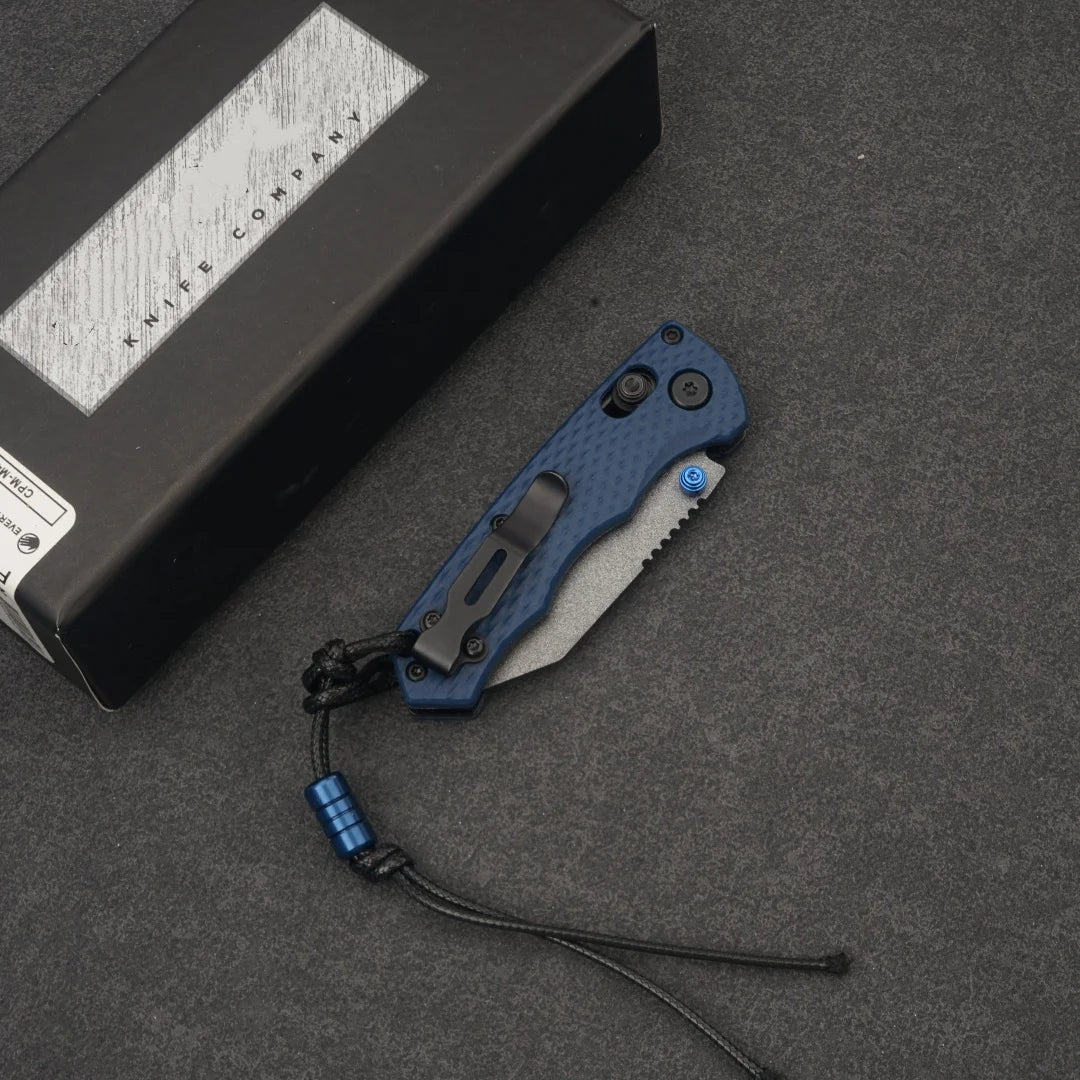 FULL IMMUNITY 290 Custom OEM M390 Spear Point Blades Camping Tactical Pocket Knives Nylon Glass Fibre Handle Industrial DIY