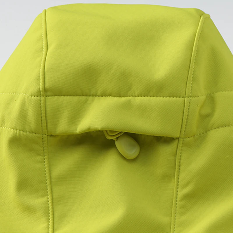 JNLN Men Women Waterproof Soft Shell Jacket Windproof Warm Fleece Rain Coat Unisex Hiking Climbing Trekking Outdoor Windbreaker