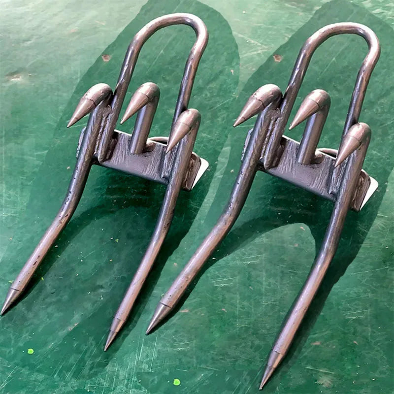 Tree Climbing Spikes Five-Claw Anti-Slip Foot Prick All-Purpose Enhanced Steel Hunting Shoes Picking Observation Fruit Tool