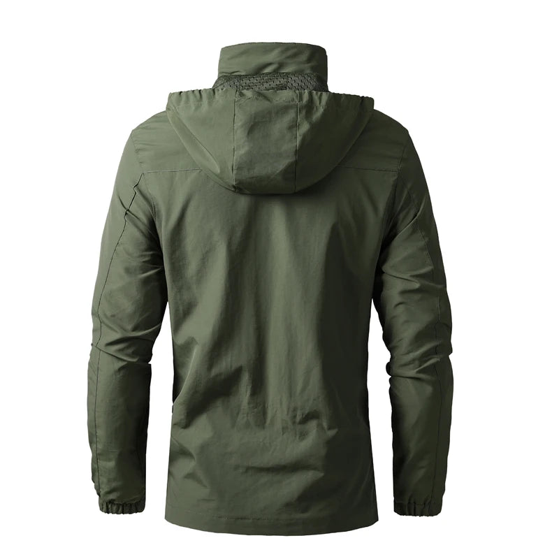 YJKVUR Autumn Winter New Men Sports Windproof Jacket Climbing Suit Cycling Jacket Outdoor Gear for Hiking And Mountain Climbing