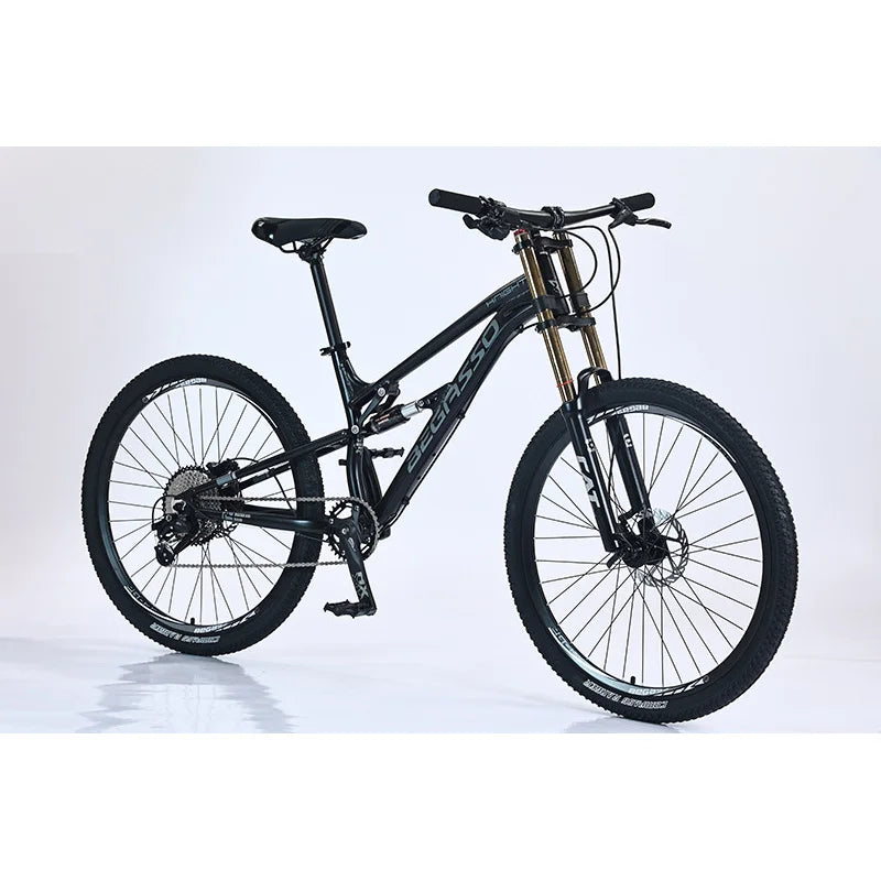 Aluminum Alloy 26/27.5 Inch Full Suspension Soft Tail Mountain Bike for Men Shock Absorbing Off Road Cycling Bicycle for Outdoor