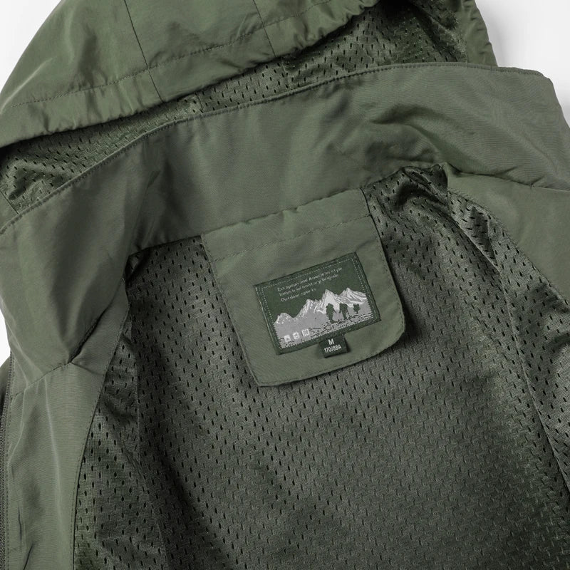 YJKVUR Autumn Winter New Men Sports Windproof Jacket Climbing Suit Cycling Jacket Outdoor Gear for Hiking And Mountain Climbing