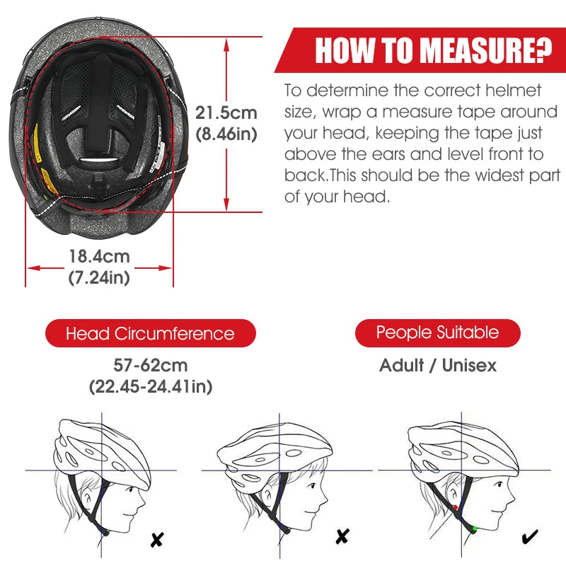 WEST BIKING Bicycle Helmet Men Women With Taillight Goggles Sun Visor Lens Safety Helmet MTB Road Bike Motorcycle Cycling Helmet