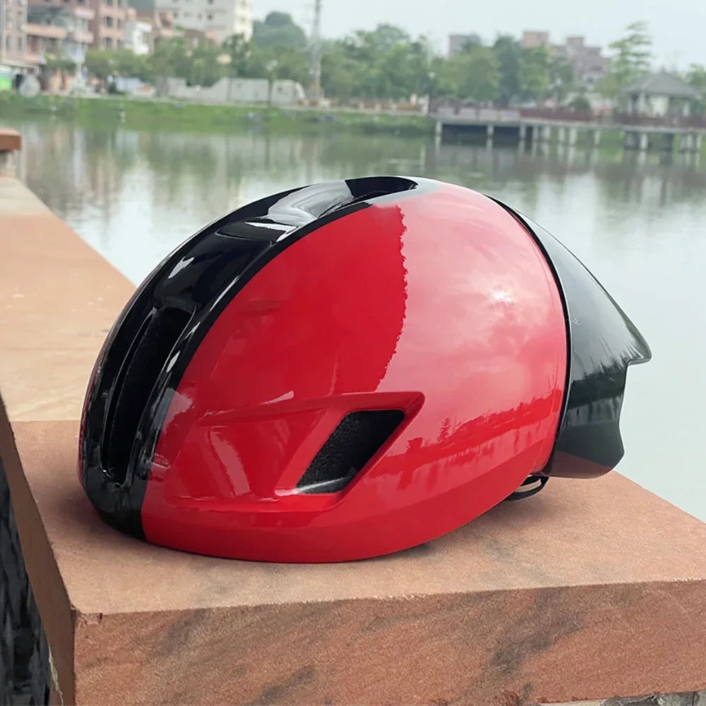 Ultralight Sports Aero Cycling Helmet MTB Road Bike Helmet Bicycle Men Women Style Safely TK Cap Capacete Ciclismo